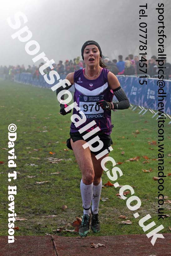Senior and under-23 women, European Cross Country Trials, Sefton Park, Liverpool. Photo: David T. Hewitson/Sports for All Pics